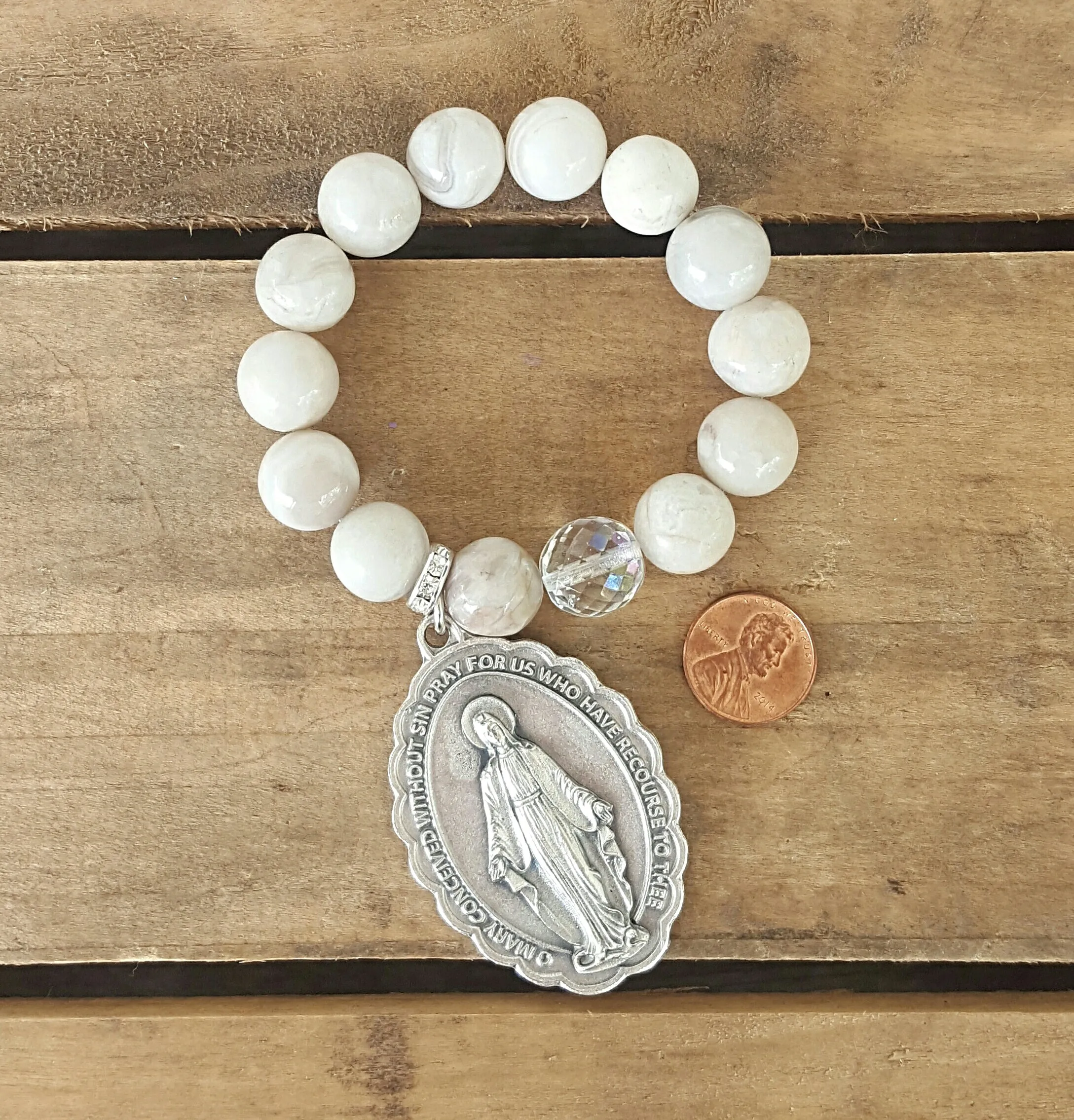 { Prayer Bead Mary }