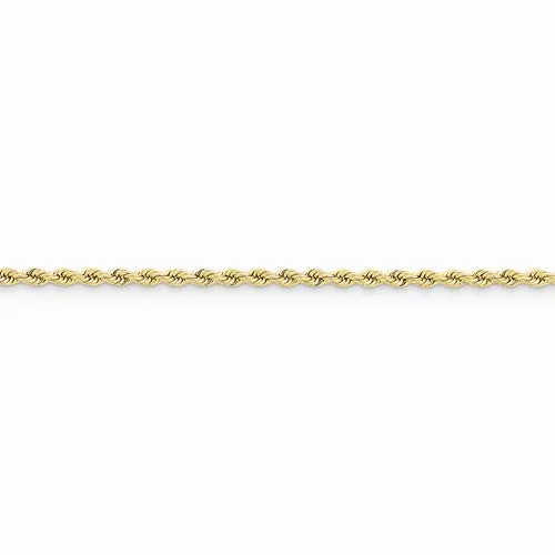 14K Yellow Gold Hand Made Regular Anklet