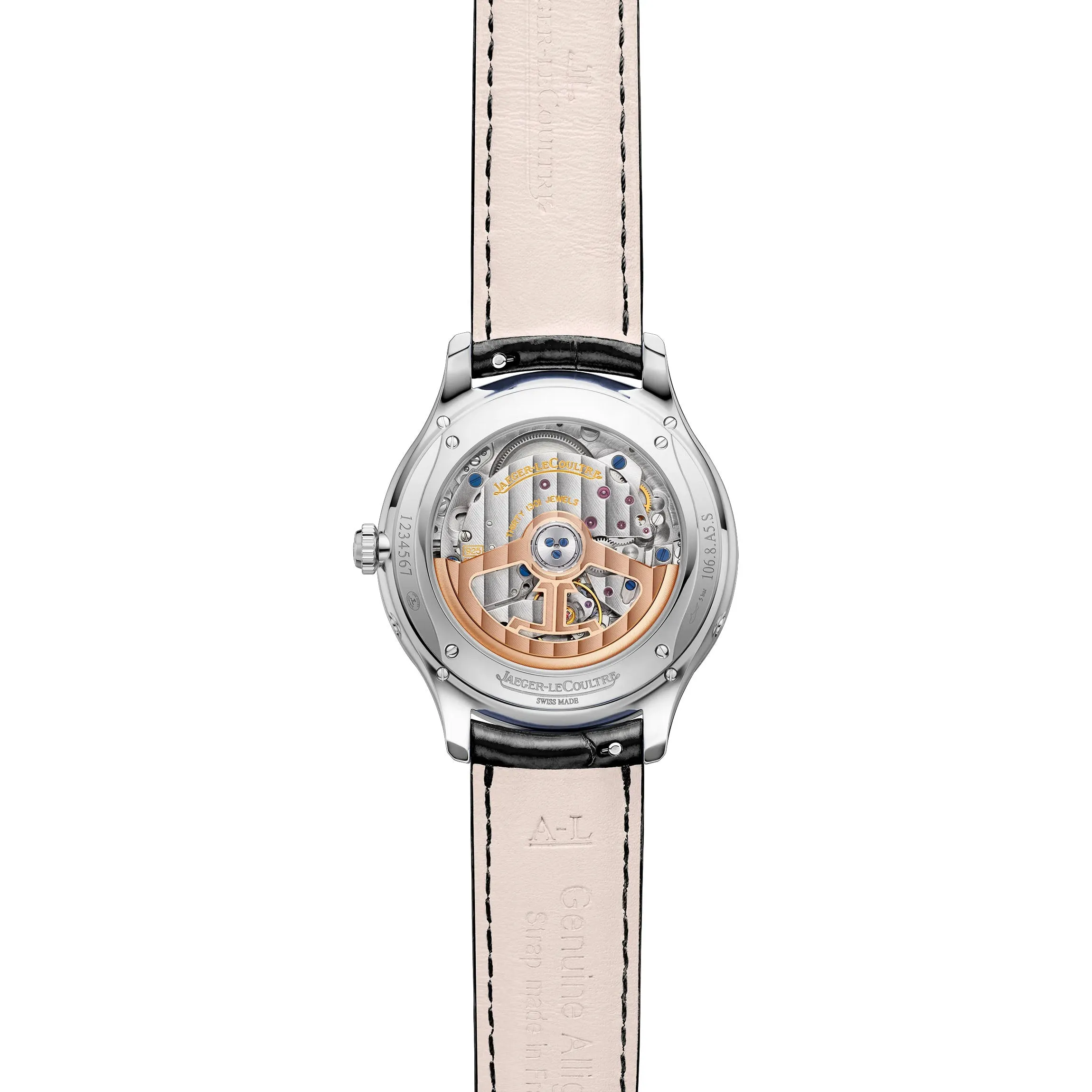 36mm Master Ultra Thin Moon Steel Silver Dial