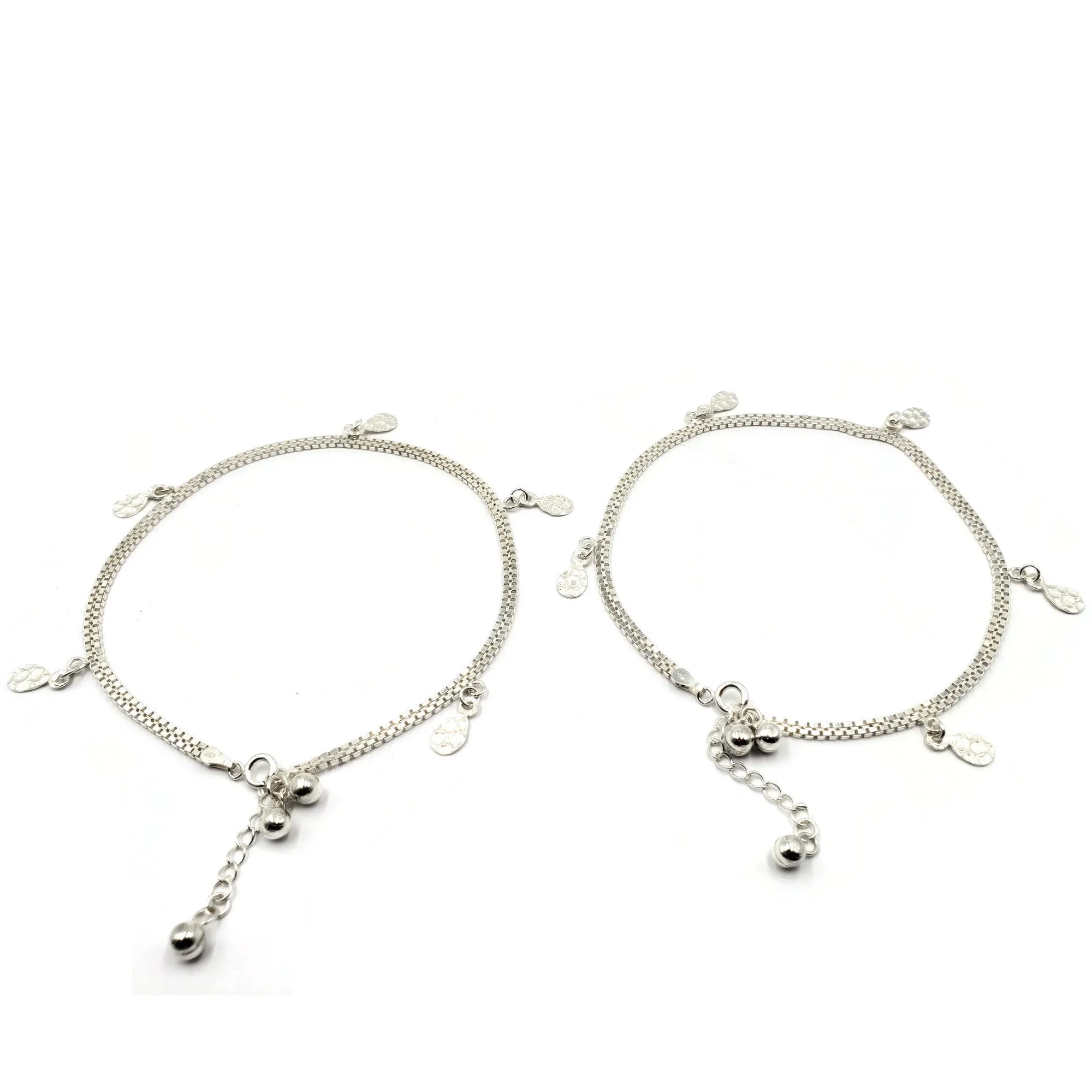 925 Sterling Silver Anklet - #27