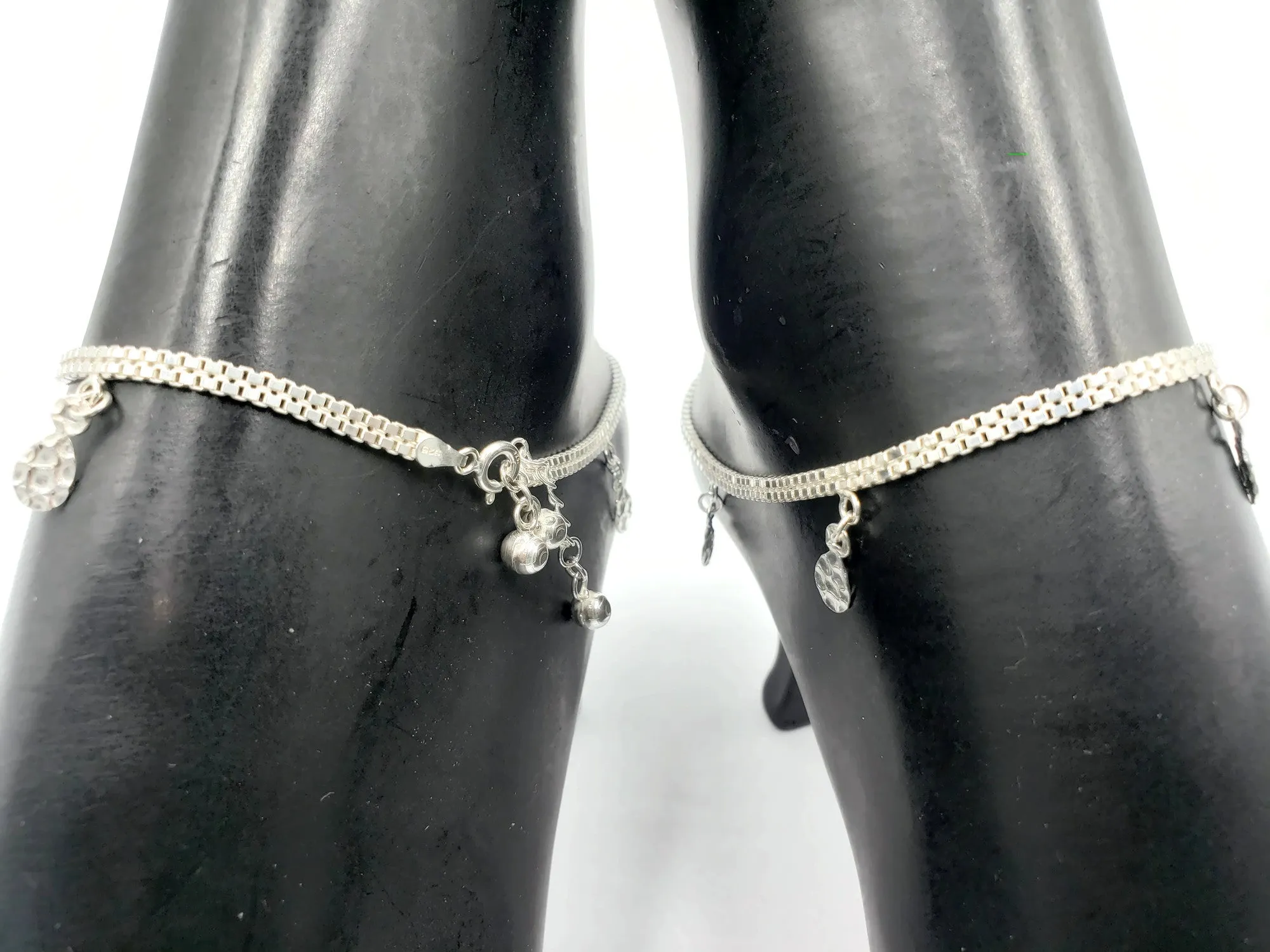 925 Sterling Silver Anklet - #27