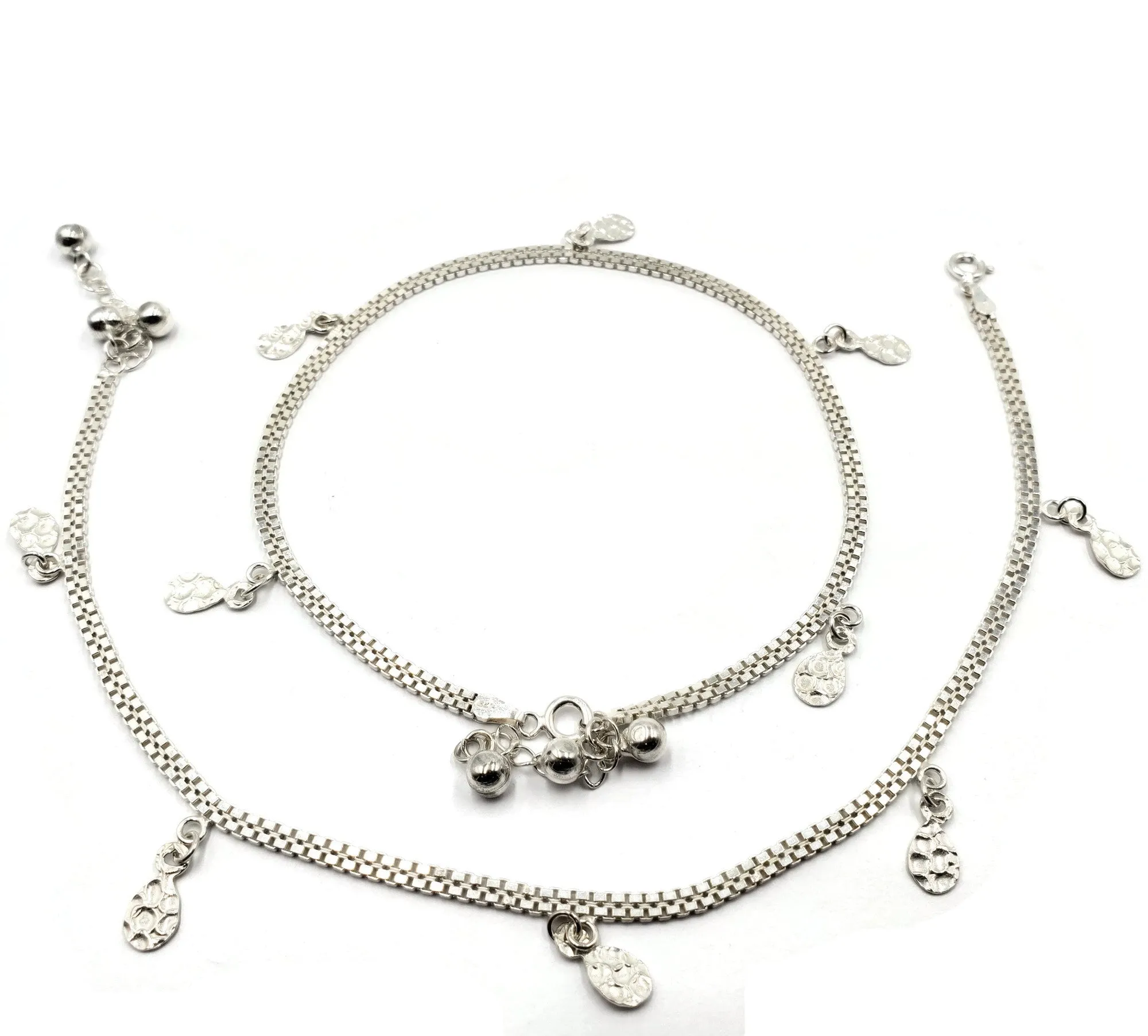 925 Sterling Silver Anklet - #27