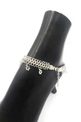 925 Sterling Silver Bridal Anklet - #43
