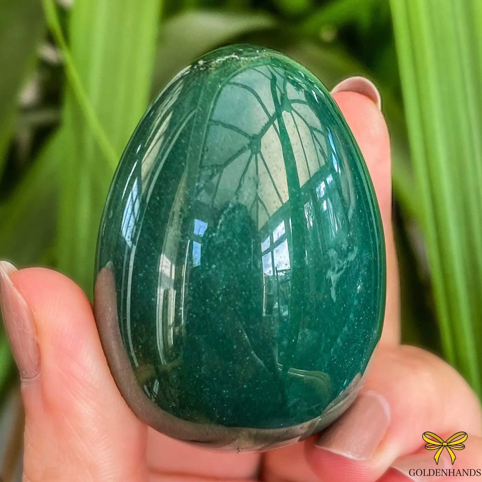 Aventurine Green Crystal Egg