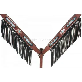BC847 - Brown Rough Out Breast Collar