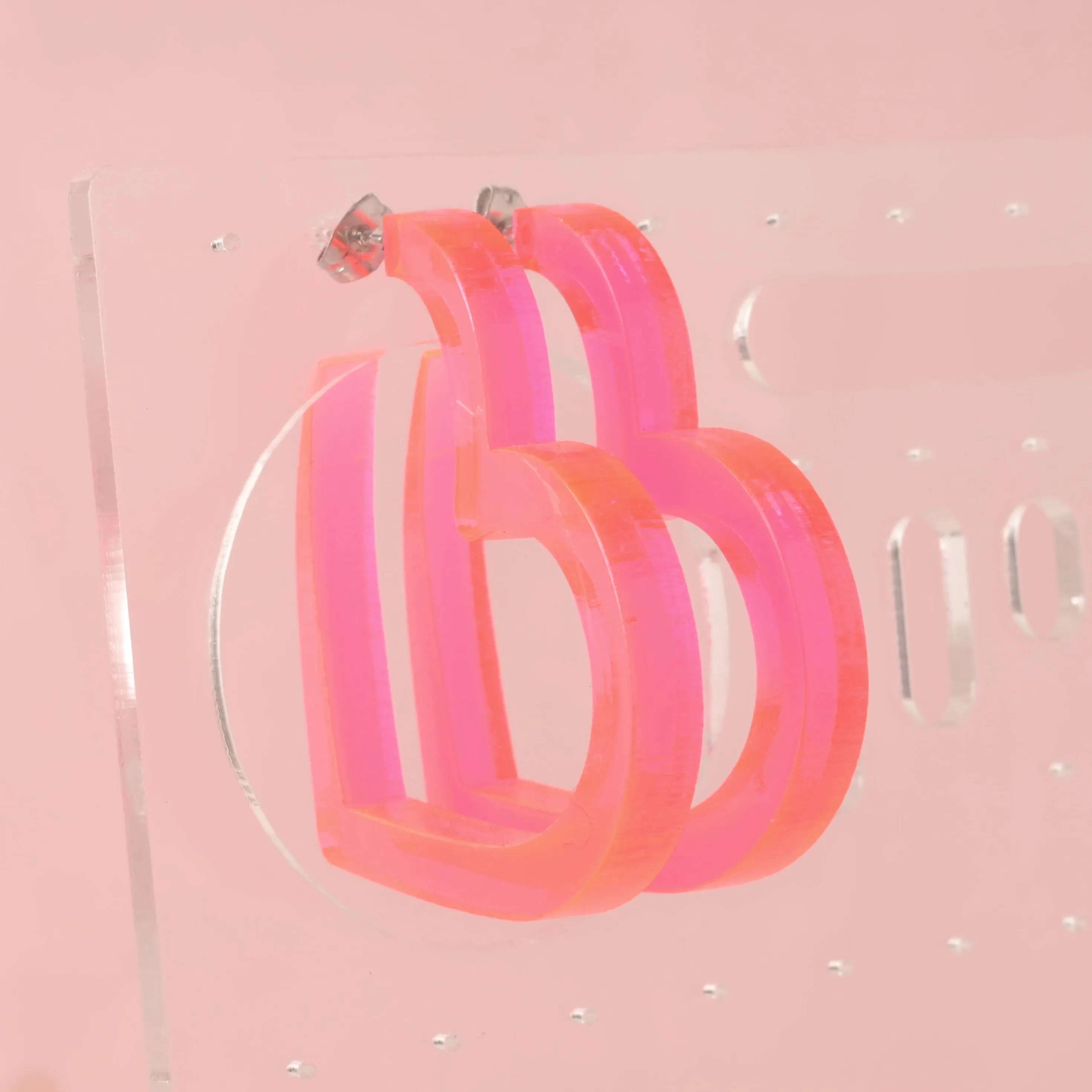 Big Heart Hoop Earrings