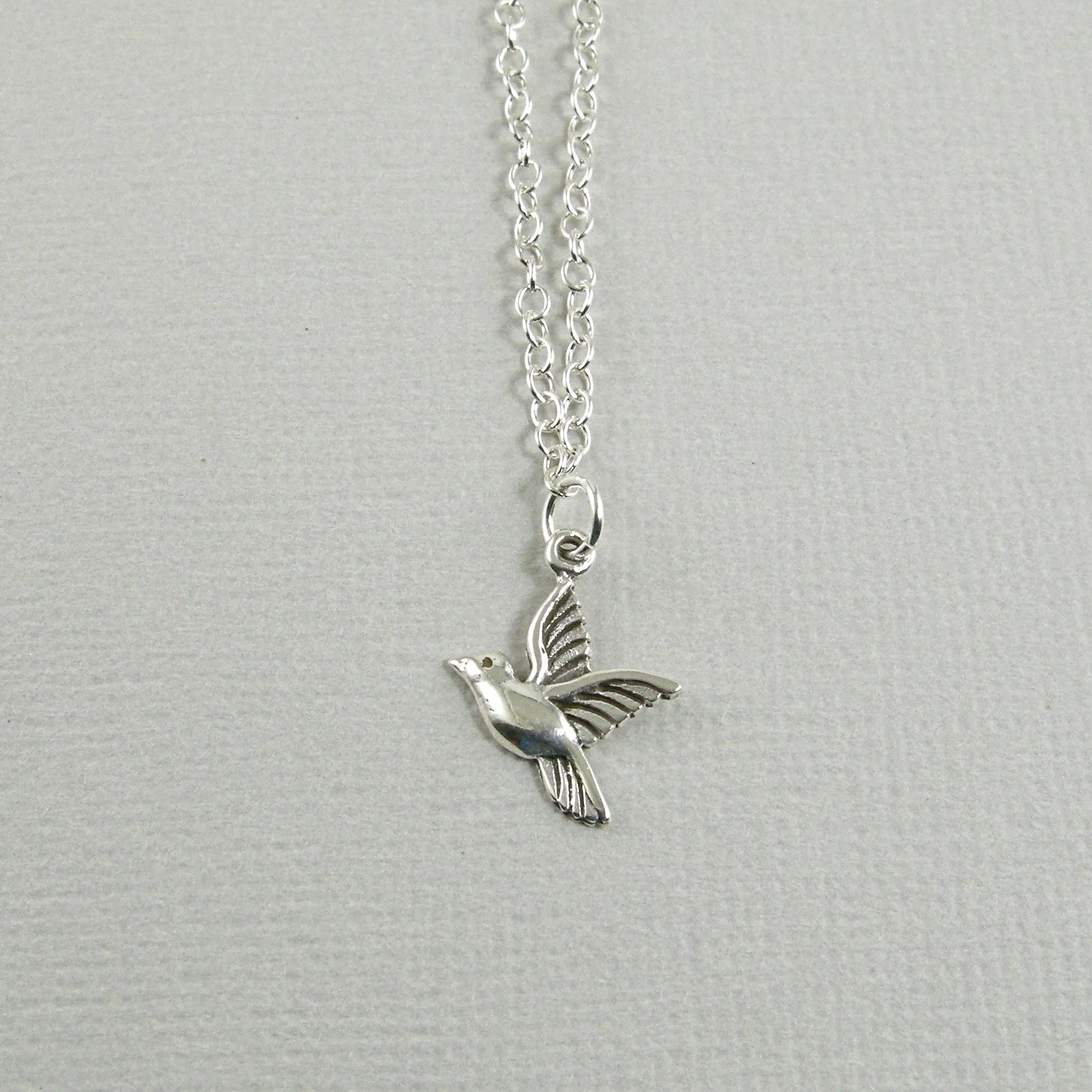 Bird Anklet, Sterling Silver Bird Anklet
