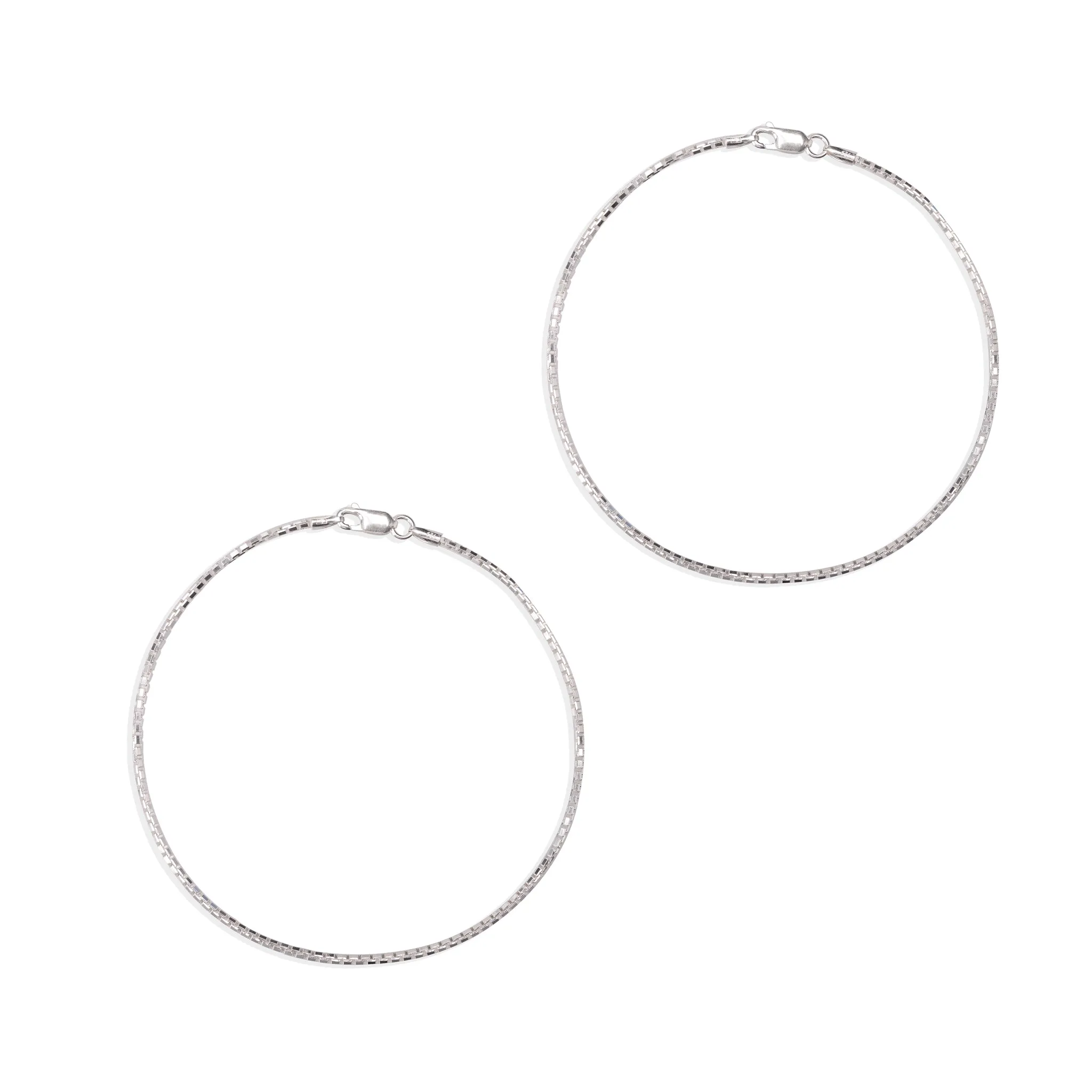 BOX DESIGN ANKLETS FOR HER