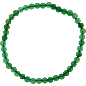 Bracelet Elastic 4mm - Green Aventurine