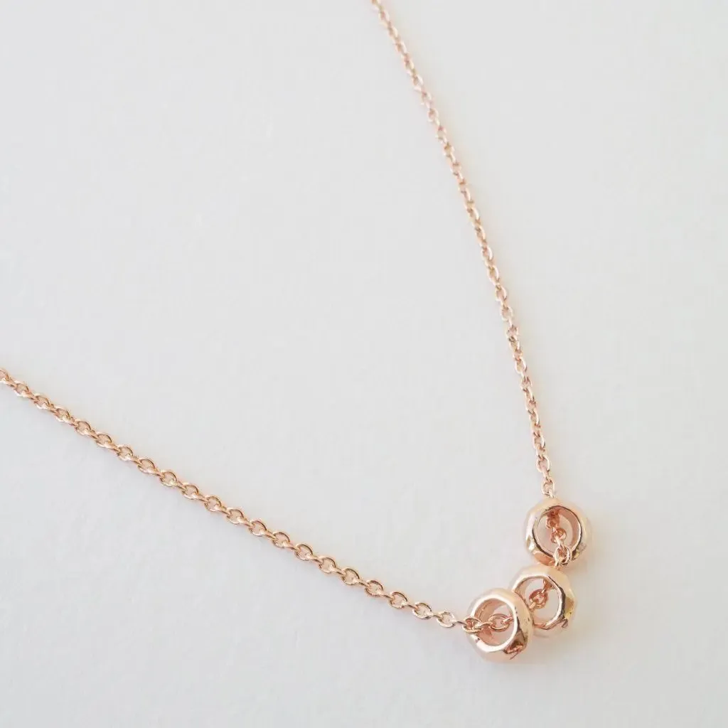 Brandy 3-Ring Necklace - Final Sale