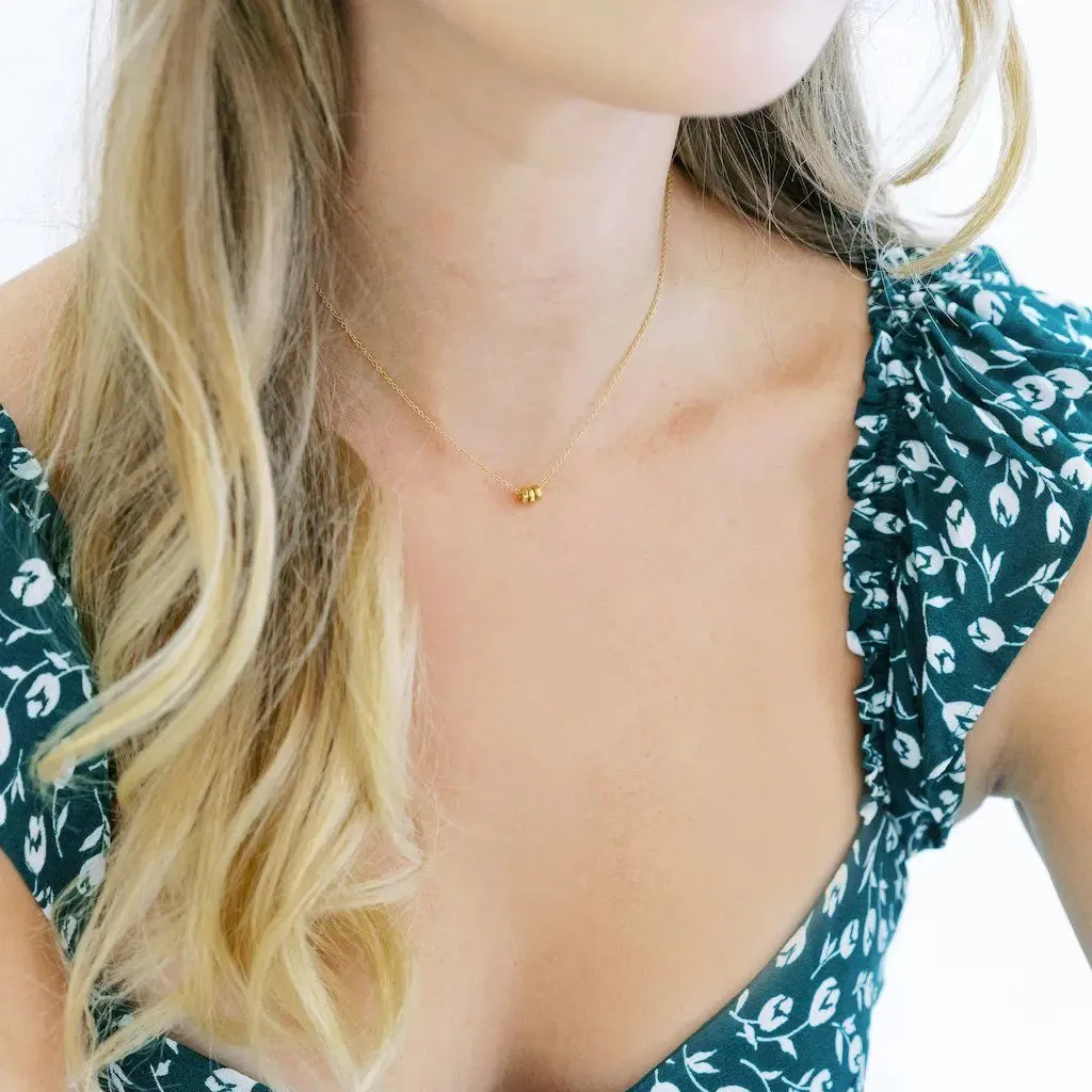 Brandy 3-Ring Necklace - Final Sale