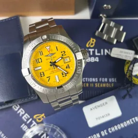Breitling Avenger II Seawolf Cobra Yellow (2019)