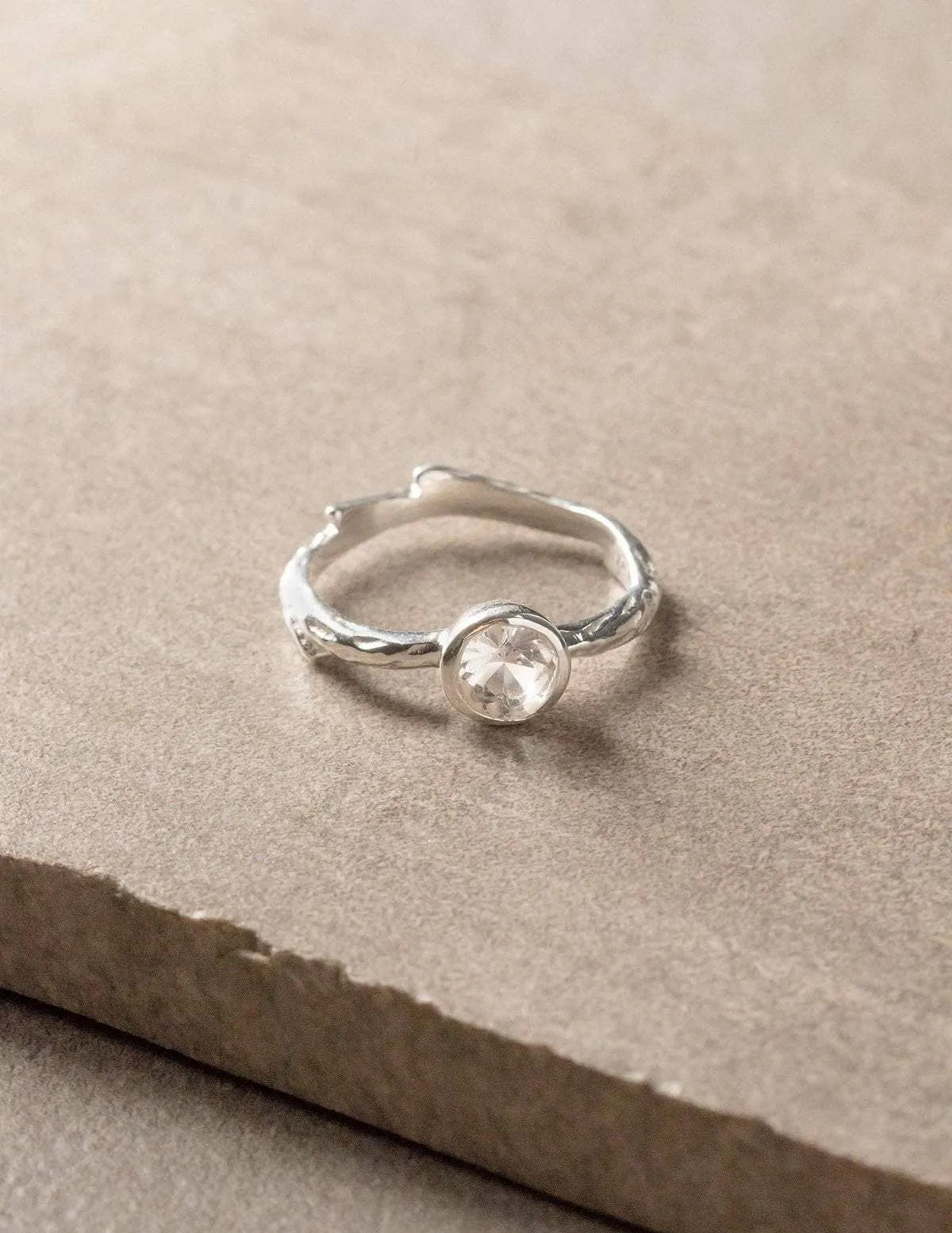 Celia Clear Quartz Ring