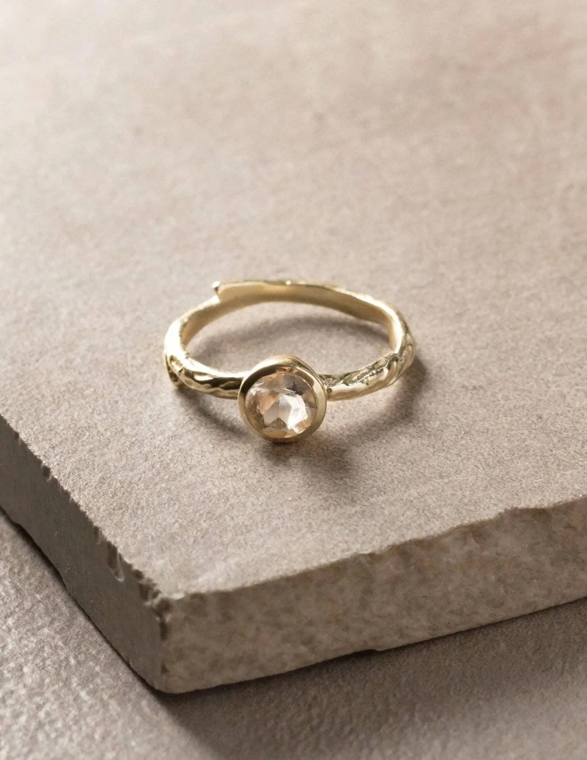 Celia Clear Quartz Ring