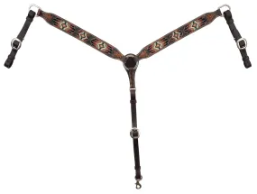 Circle Y Beaded Southwest Breast Collar