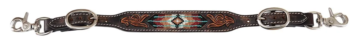 Circle Y Beaded Southwest Wither Strap