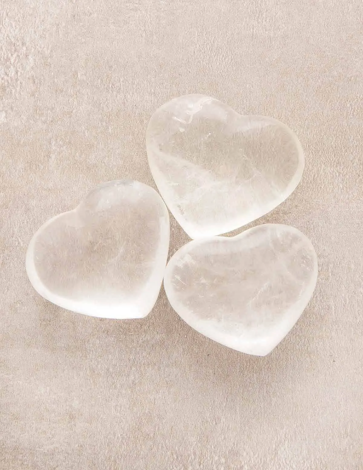 Clear Quartz Gemstone Heart