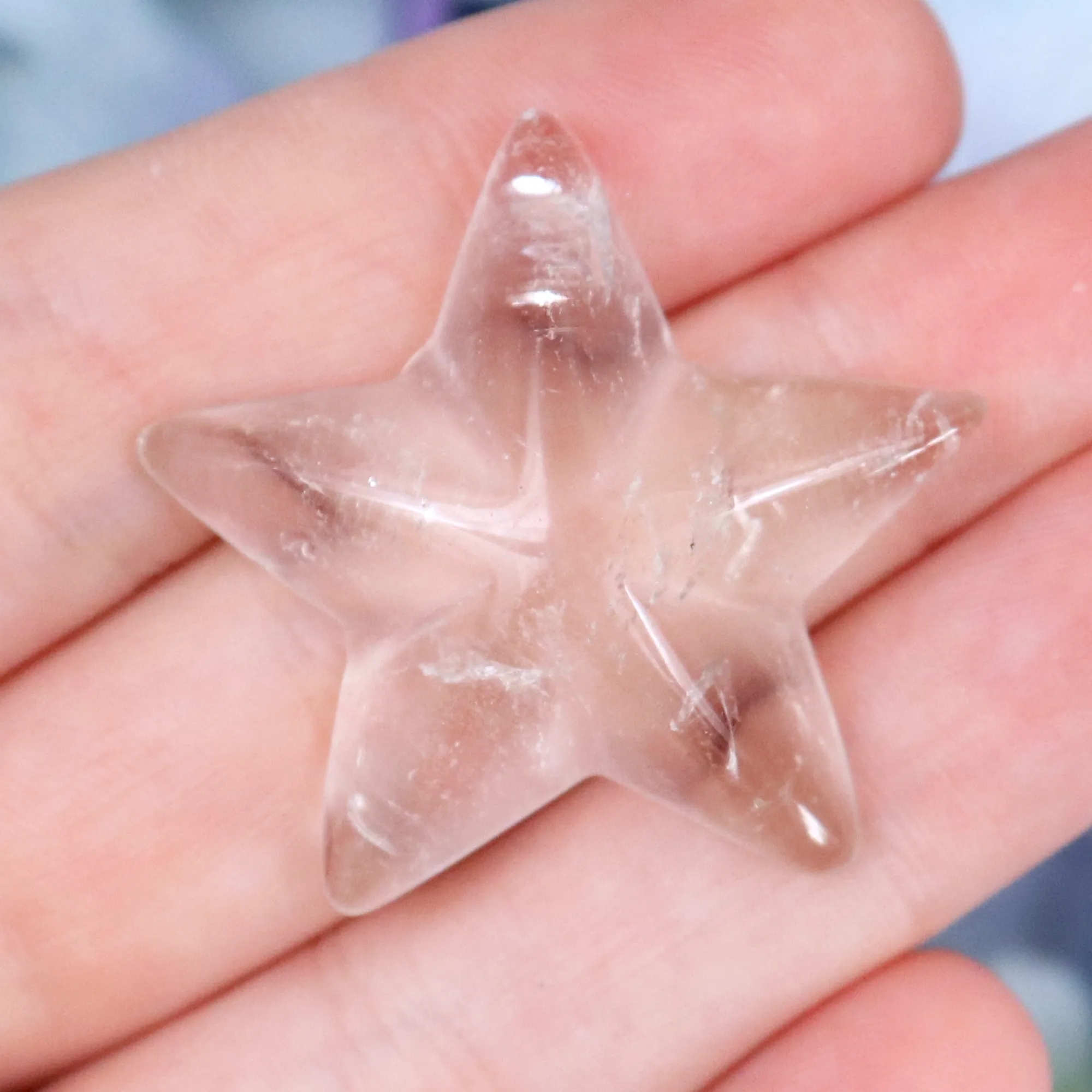 Clear Quartz Mini Star