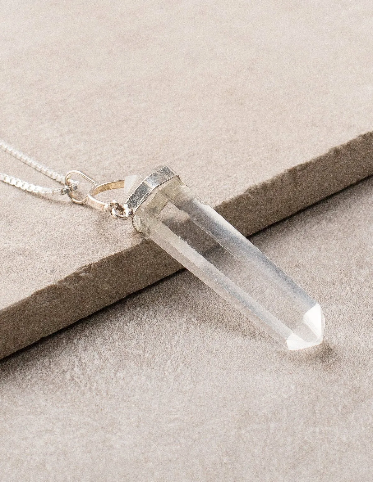 Clear Quartz Mystic Pendant