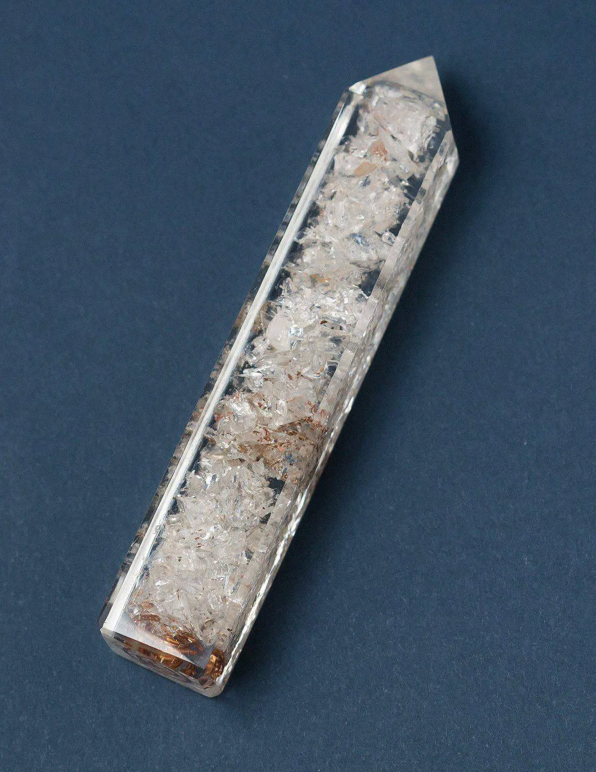 Clear Quartz Orgone Tower - As-Is-Clearance
