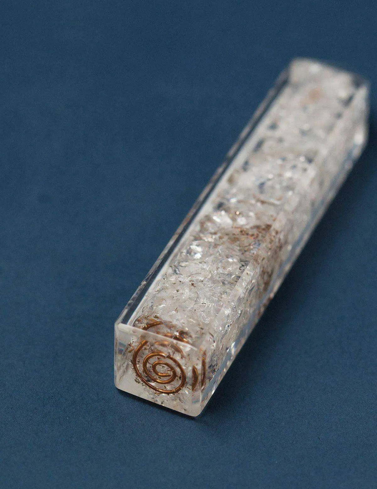 Clear Quartz Orgone Tower