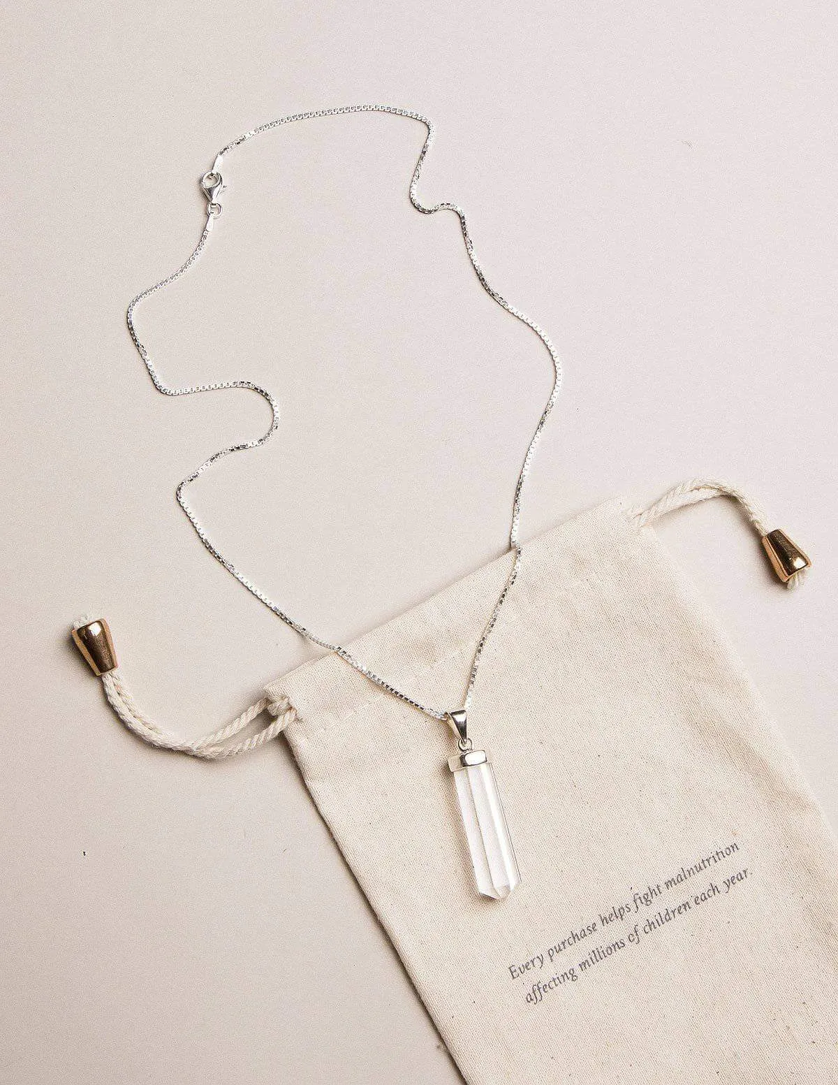 Clear Quartz Pendant