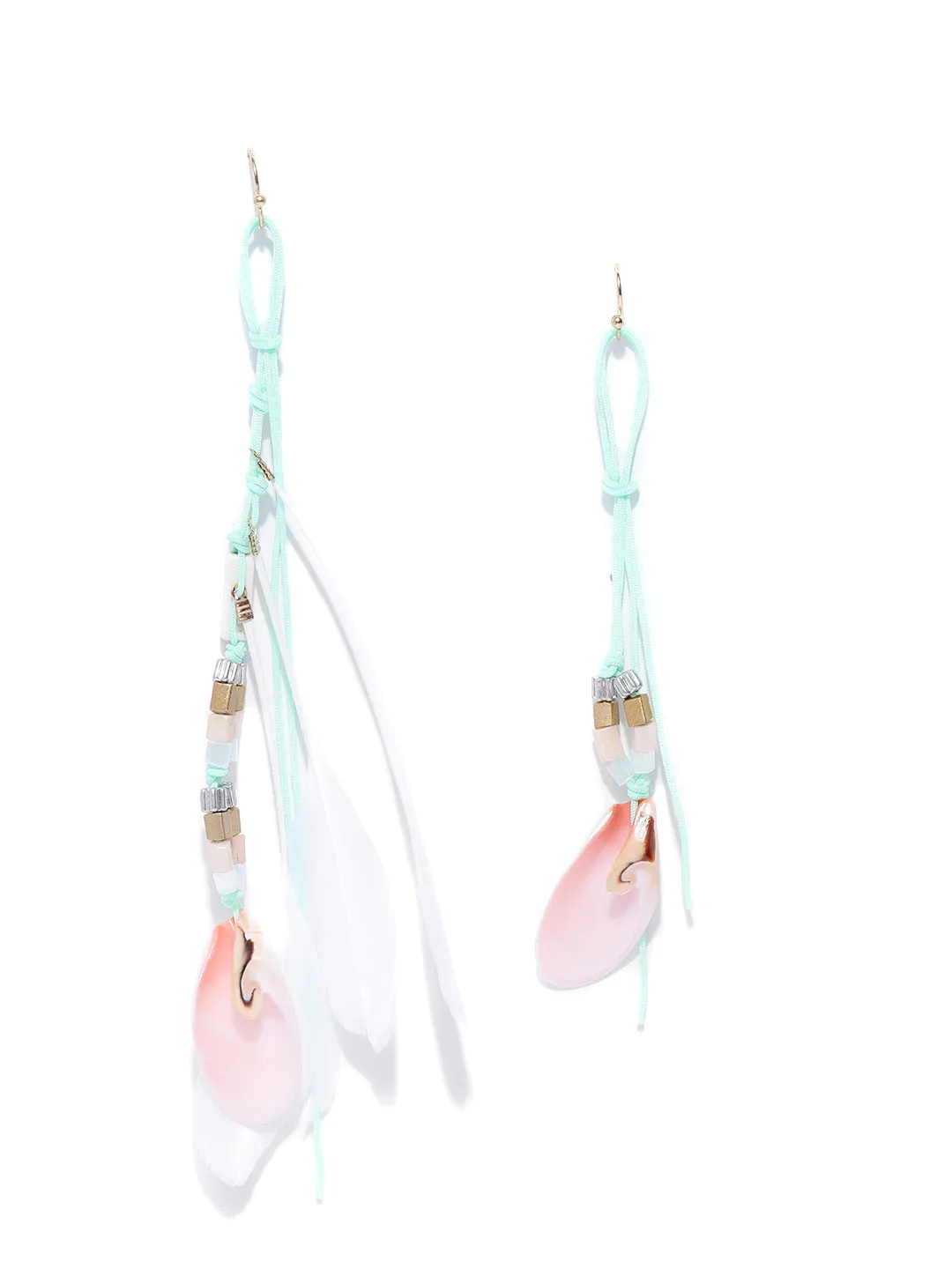 Craft Feather Dangle & Drop Earrings For Women/Girls