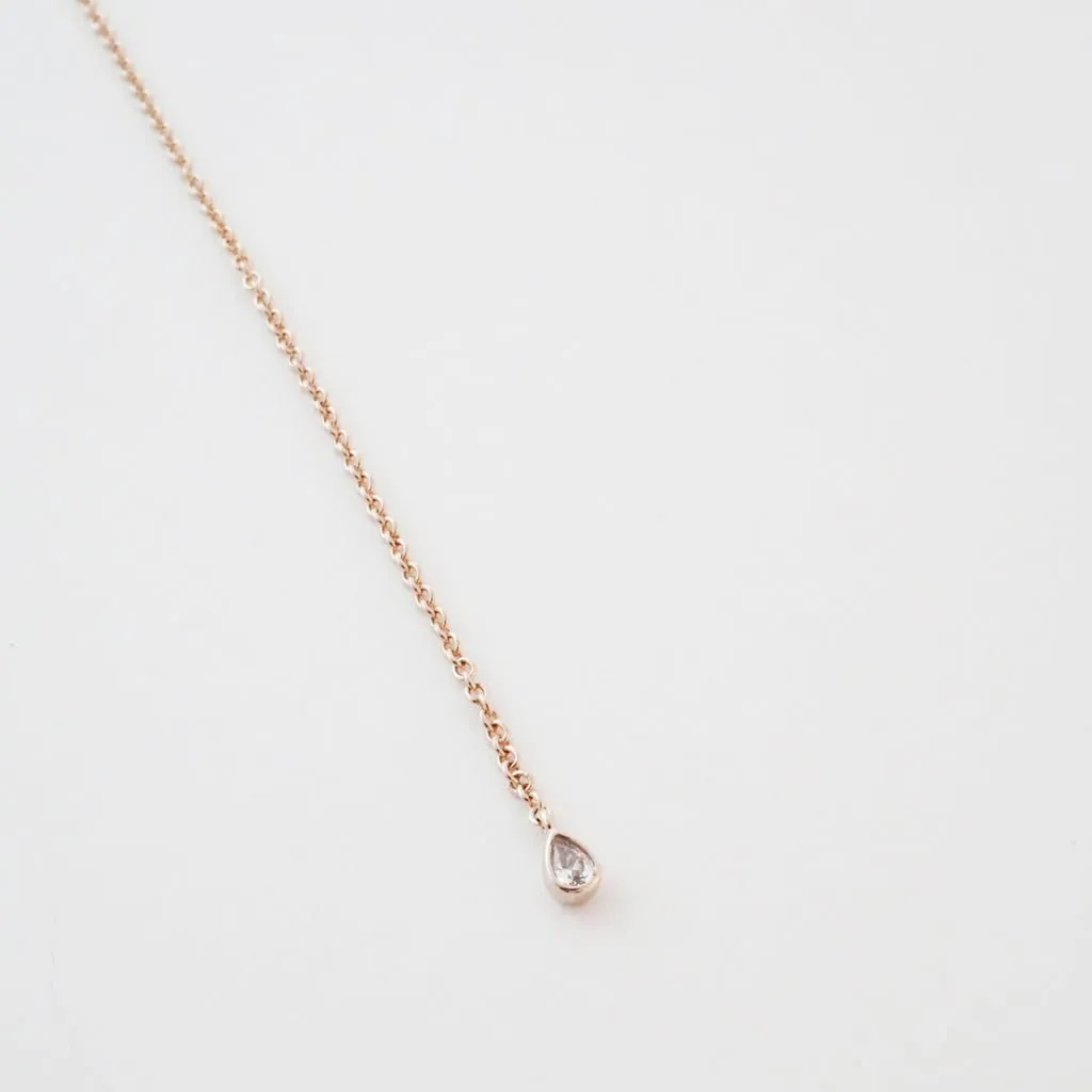 Crystal Lariat Necklace