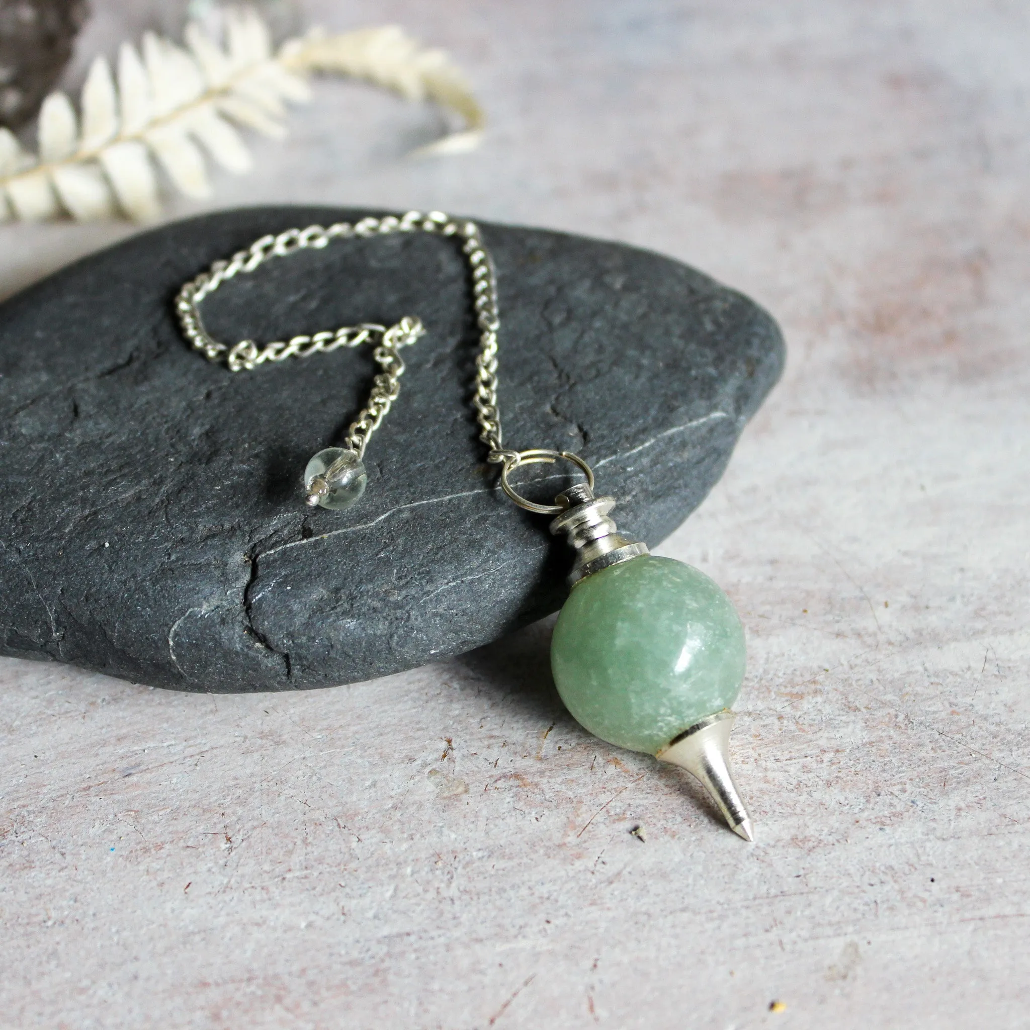 Crystal Pendulum Green Aventurine