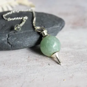 Crystal Pendulum Green Aventurine