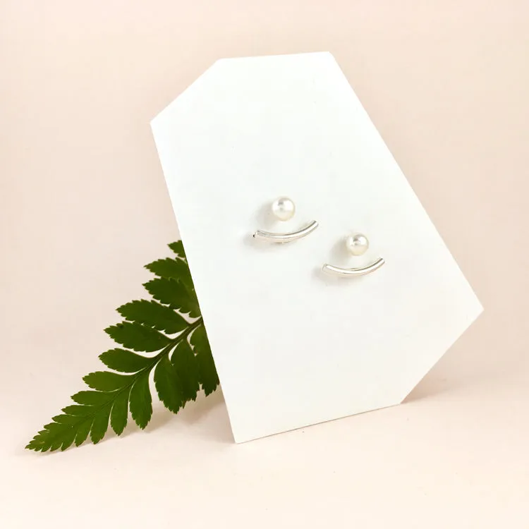 Curve & Pearl Ear Jackets