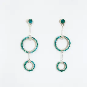 CUSTE11 - SILVER/TURQUOISE
