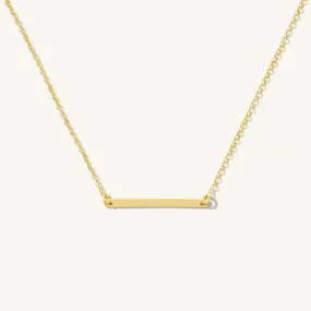 Dainty Bar Necklace