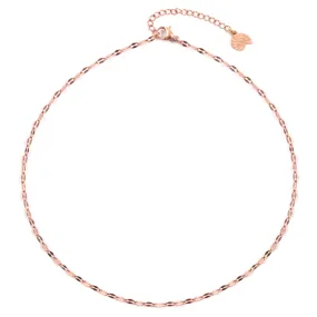 Delicate Choker Rose Gold