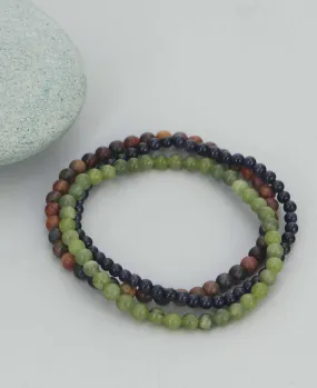 Energy Bracelets for Nurturing and Well-Being, Set of 3