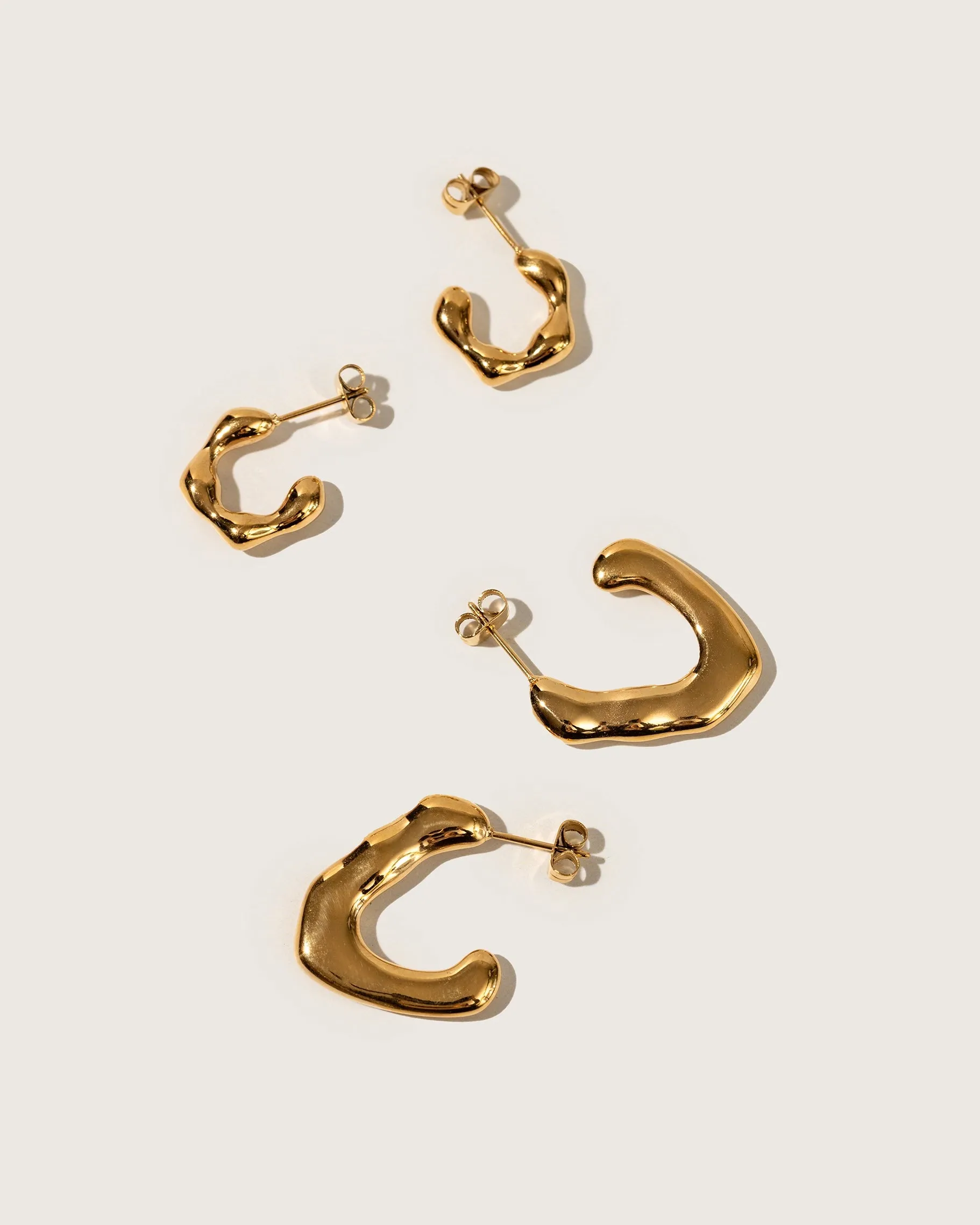 Forms earrings - basics