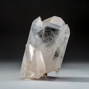 Genuine Clear Quartz Crystal Cluster Point from Brazil (2.5 lbs)