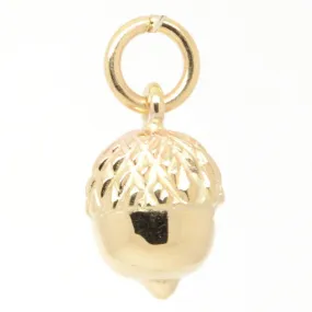 Gold Acorn Charm