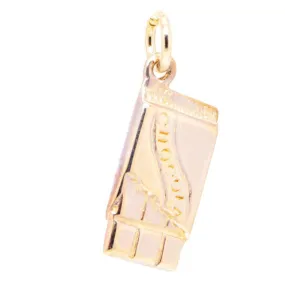 Gold Chocolate Bar Charm