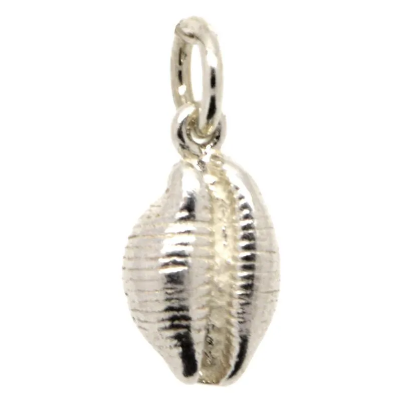 Gold Cowrie Shell Charm