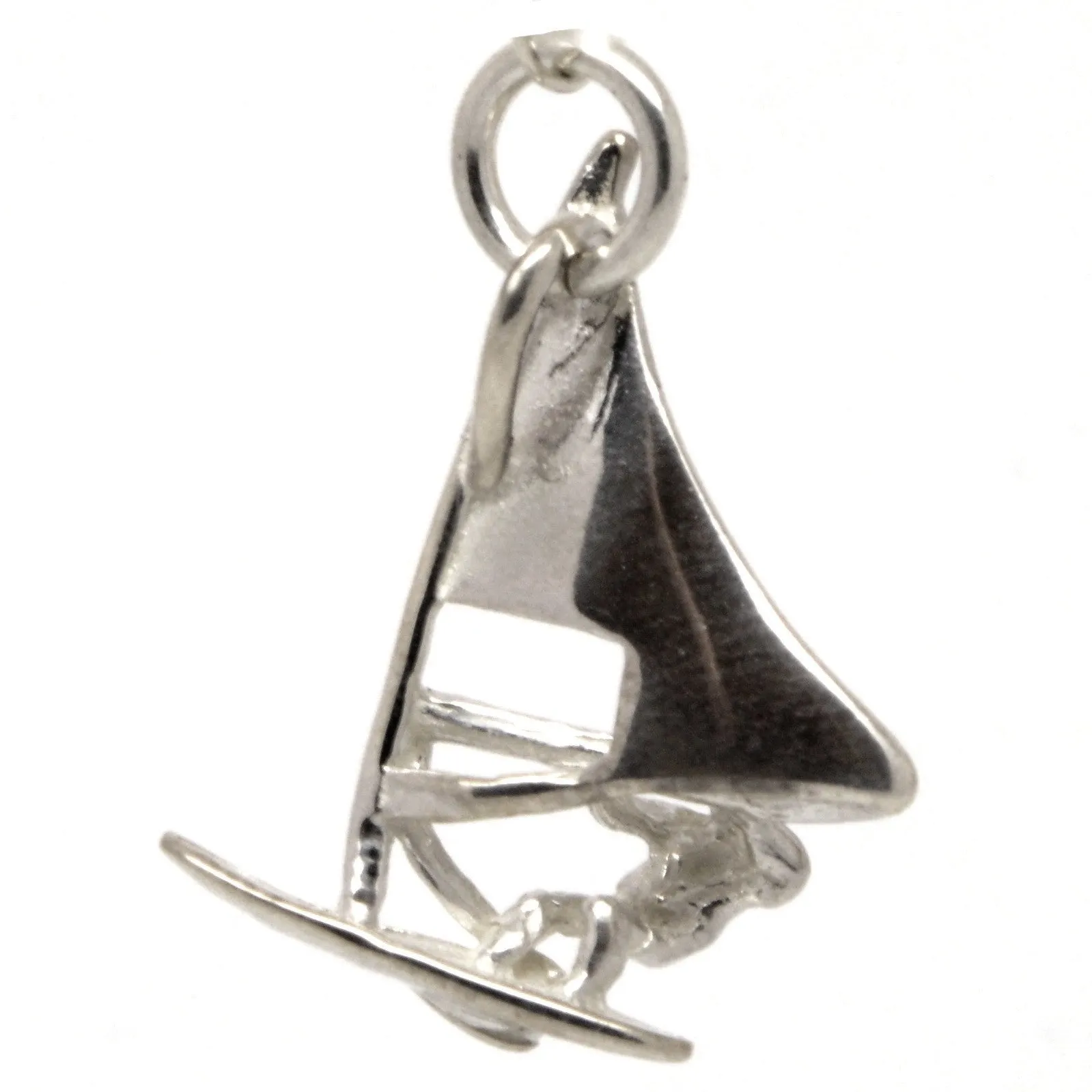 Gold Windsurfer Charm