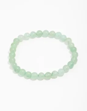 Green Aventurine Ball Bracelet