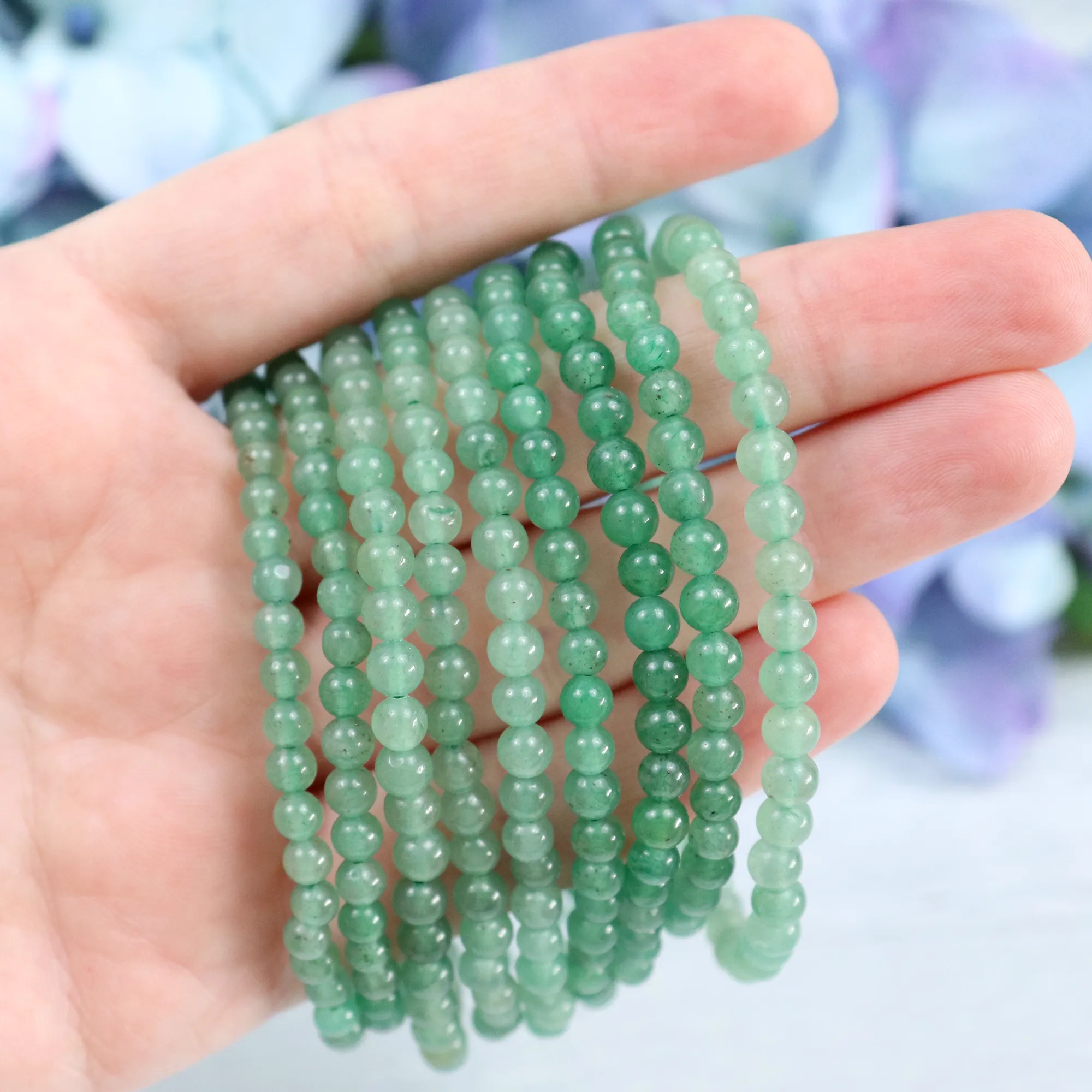 Green Aventurine Beaded Bracelet