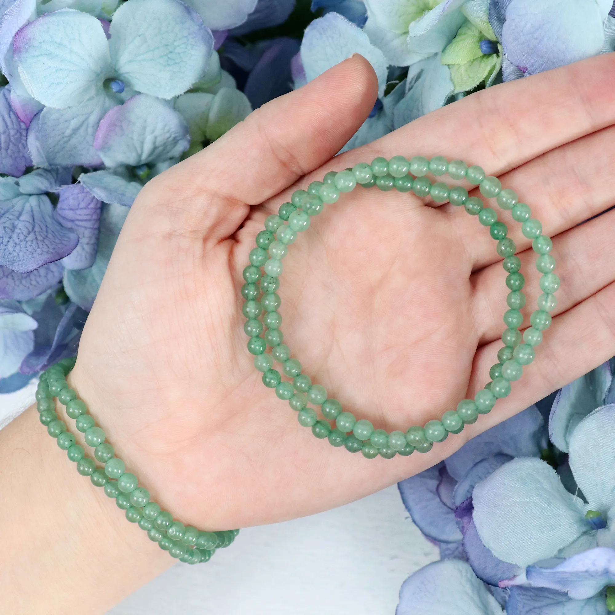 Green Aventurine Beaded Bracelet