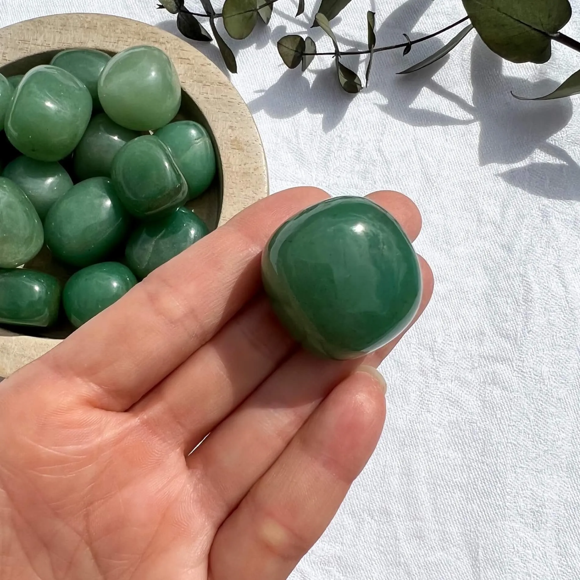 Green Aventurine Crystal Pebbles