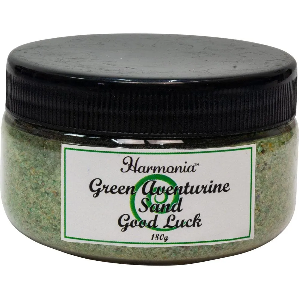 Green Aventurine Gemstone Sand Jar 180 gr
