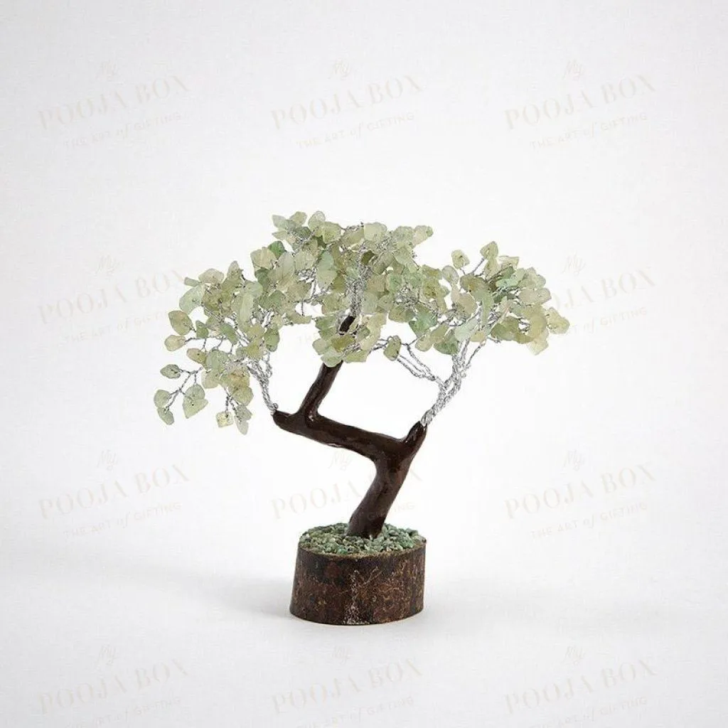 Green Aventurine Good Luck Stone Tree