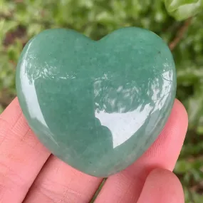 Green Aventurine Heart
