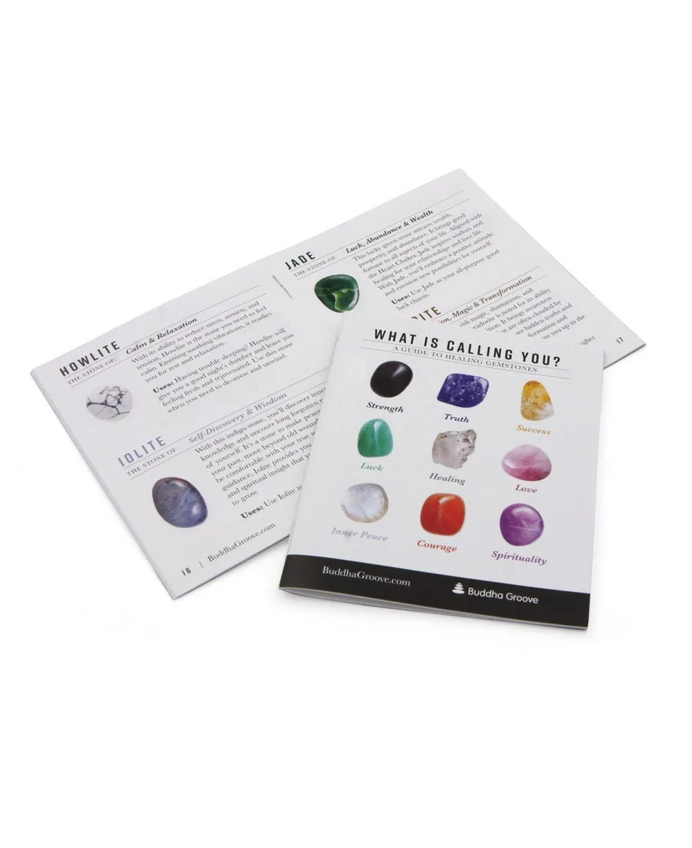 Healing Gemstone Set for Luck and Prosperity