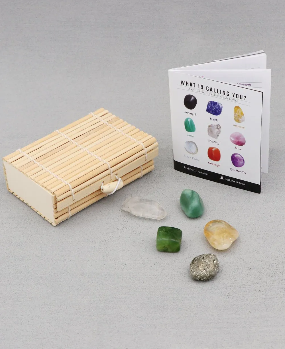 Healing Gemstone Set for Luck and Prosperity